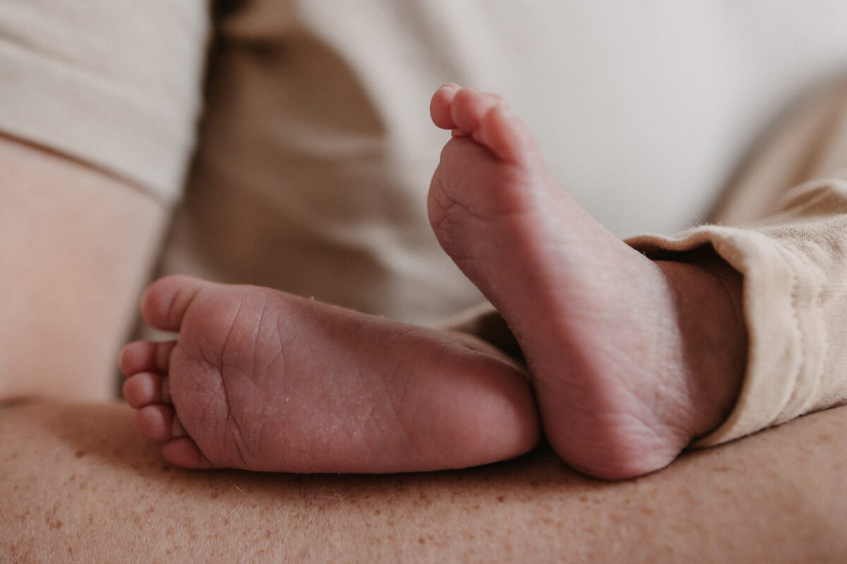 hoe bereid je een newbornshoot voor
